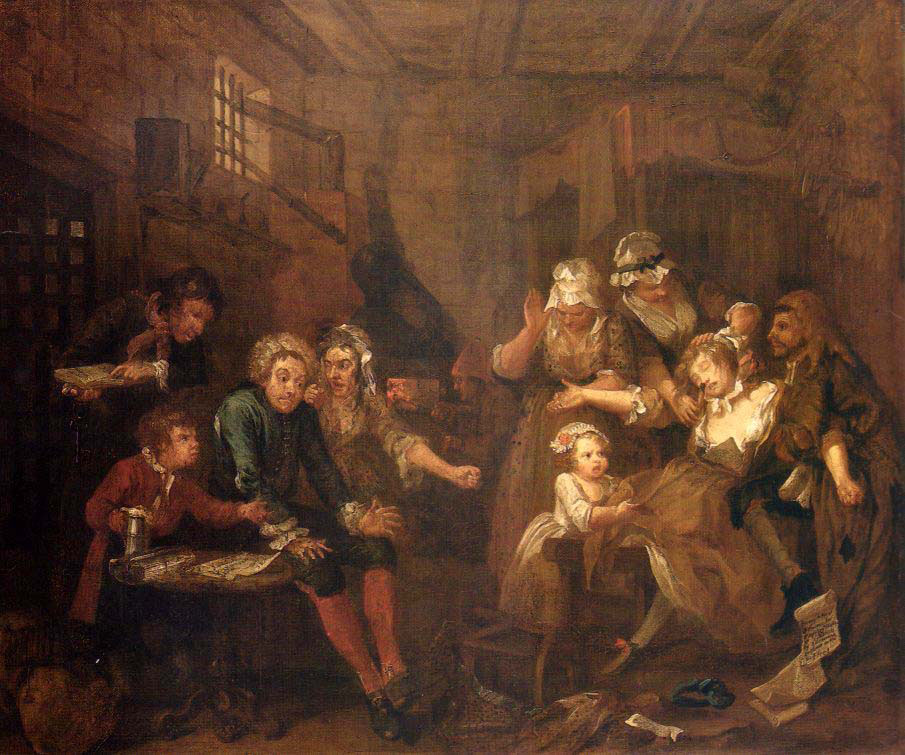 Rake's Progress Debtors Prison 